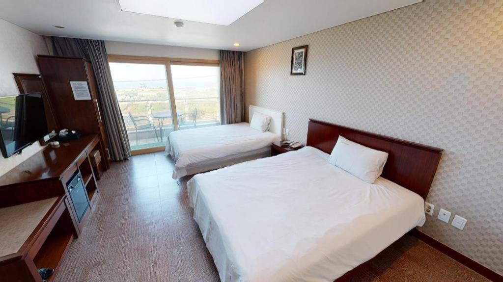 Sea View Hotel Jeju Exterior foto